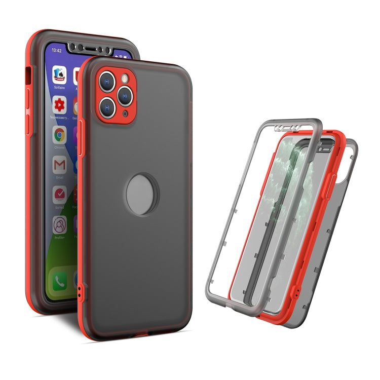 For iPhone 13 Pro Skin Feel 360 Degrees Full Package PC + TPU Combination Phone Case