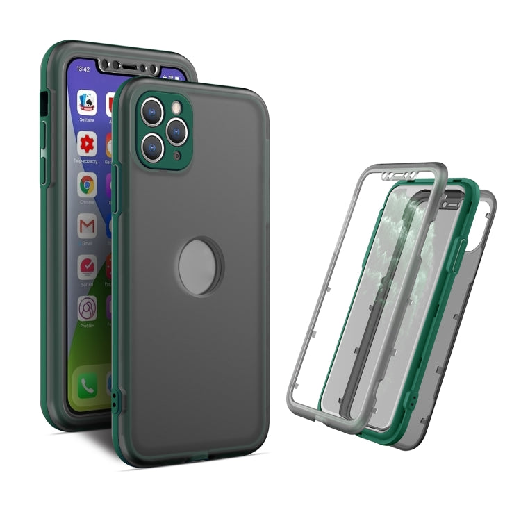 For iPhone 13 Pro Skin Feel 360 Degrees Full Package PC + TPU Combination Phone Case