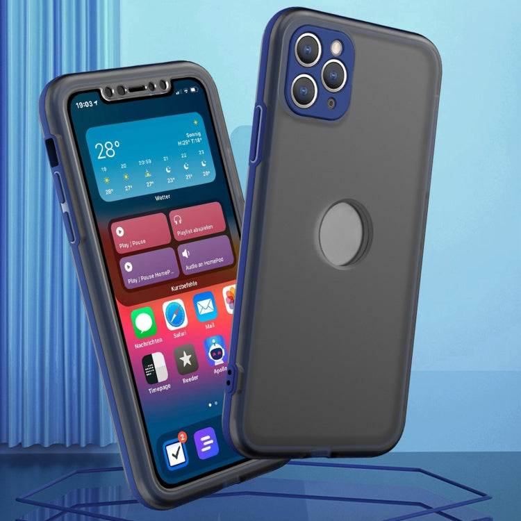 For iPhone 13 Pro Skin Feel 360 Degrees Full Package PC + TPU Combination Phone Case