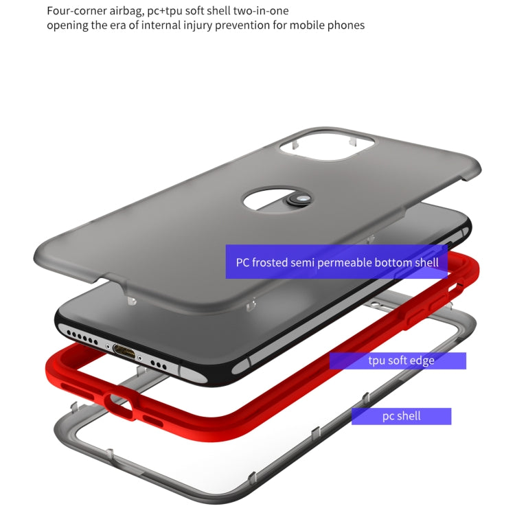 For iPhone 13 Skin Feel 360 Degrees Full Package PC + TPU Combination Phone Case