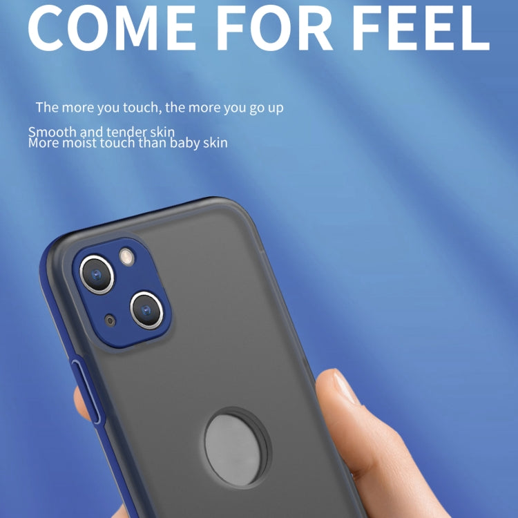 For iPhone 13 Skin Feel 360 Degrees Full Package PC + TPU Combination Phone Case