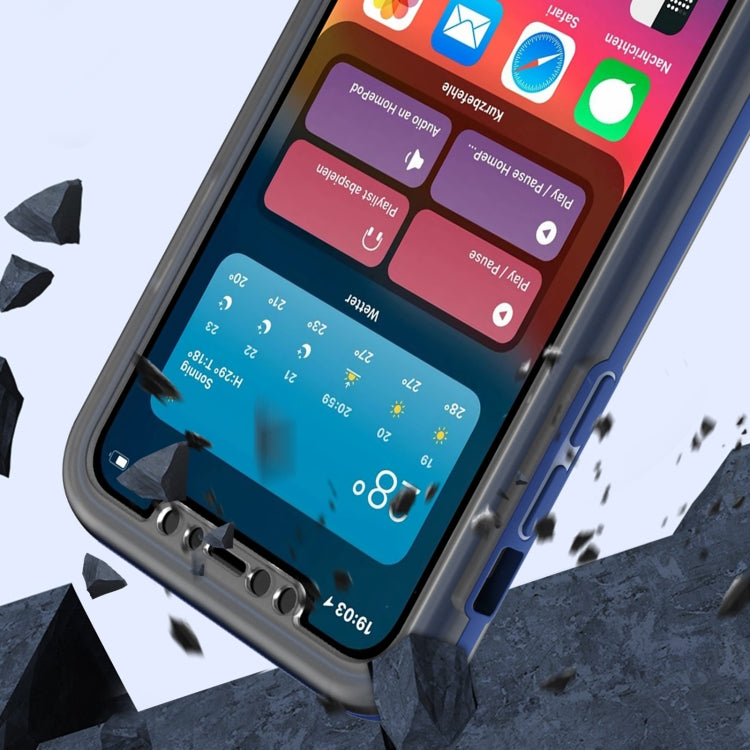 For iPhone 13 Skin Feel 360 Degrees Full Package PC + TPU Combination Phone Case