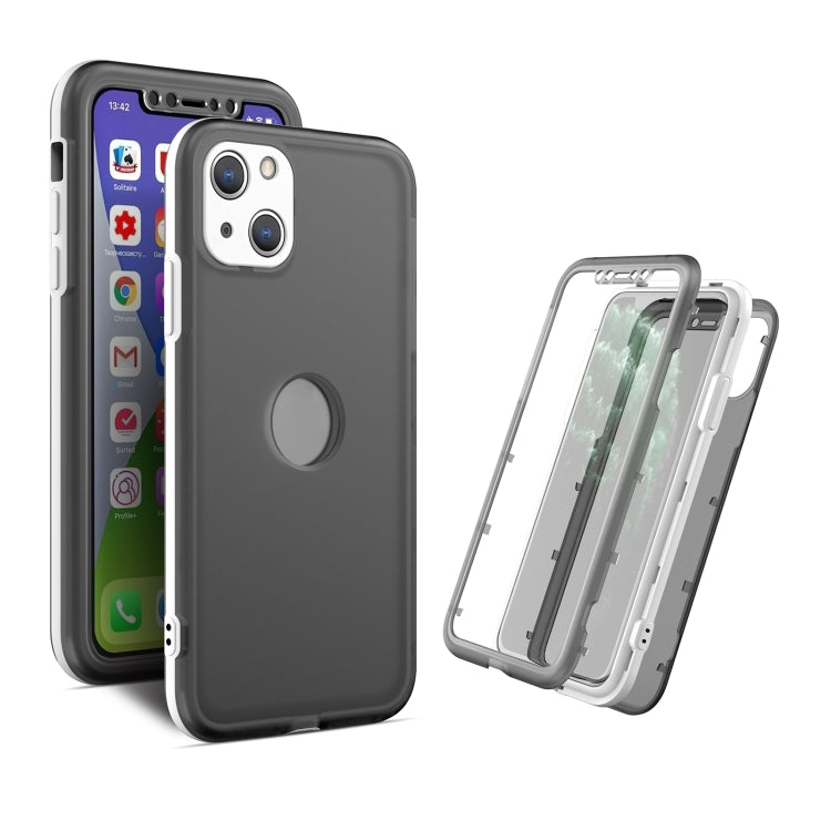 For iPhone 13 mini Skin Feel 360 Degrees Full Package PC + TPU Combination Phone Case