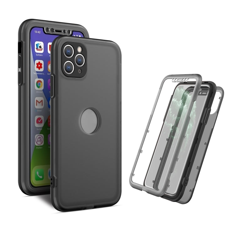 For iPhone 12 Pro Max Skin Feel 360 Degrees Full Package PC + TPU Combination Phone Case