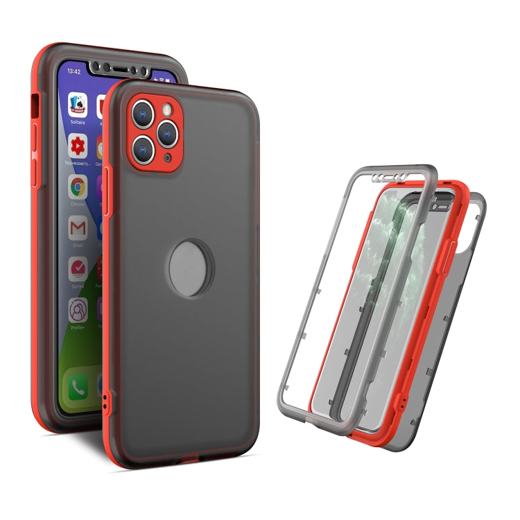 For iPhone 12 Pro Max Skin Feel 360 Degrees Full Package PC + TPU Combination Phone Case