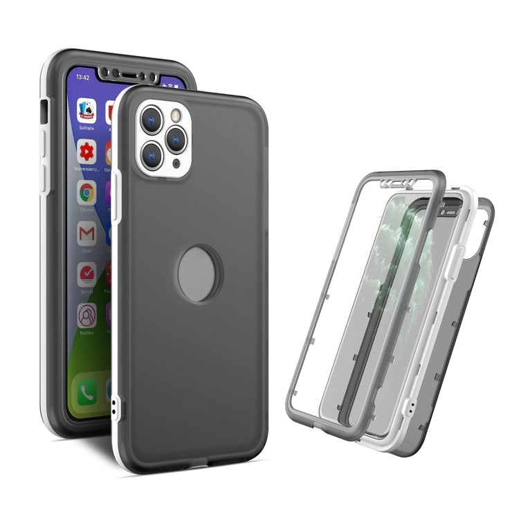 For iPhone 12 Pro Max Skin Feel 360 Degrees Full Package PC + TPU Combination Phone Case