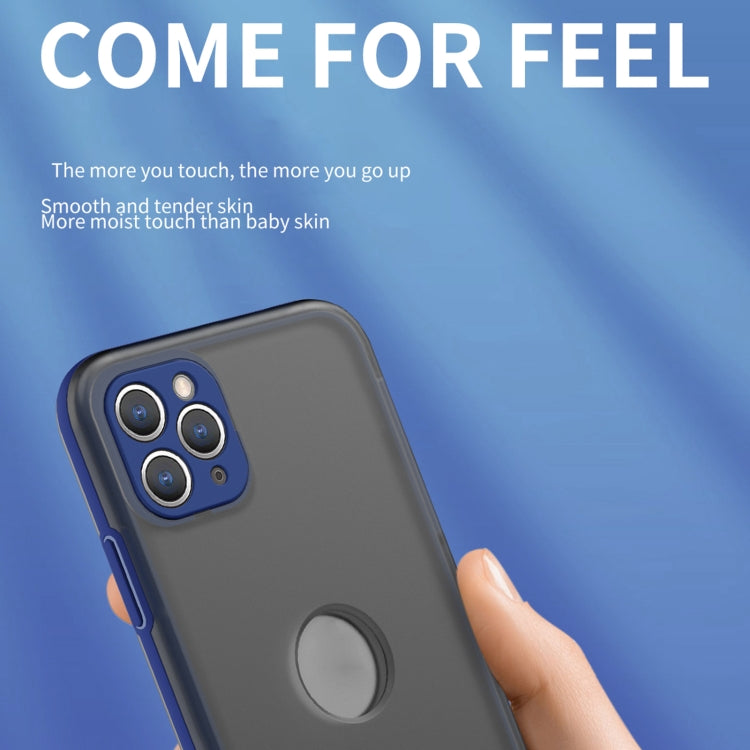 For iPhone 12 Pro Max Skin Feel 360 Degrees Full Package PC + TPU Combination Phone Case