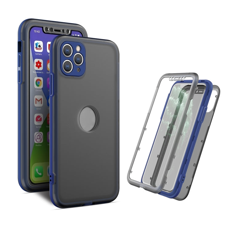 For iPhone 12 Pro Max Skin Feel 360 Degrees Full Package PC + TPU Combination Phone Case