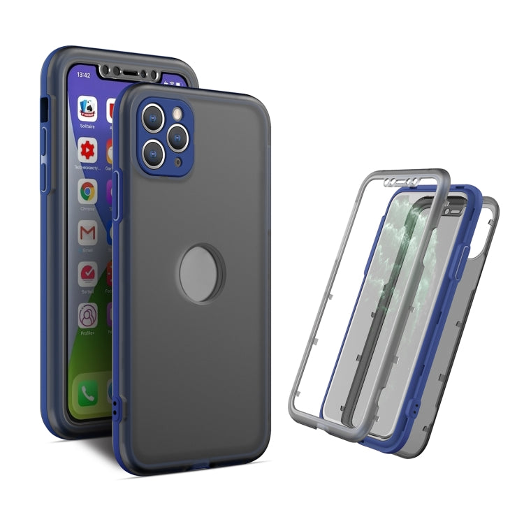 For iPhone 12 Pro Skin Feel 360 Degrees Full Package PC + TPU Combination Phone Case