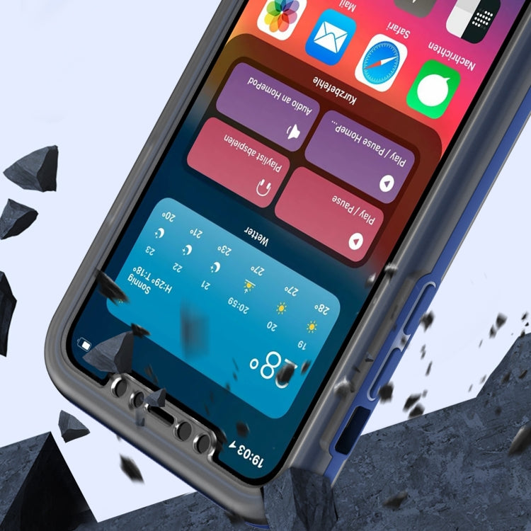 For iPhone 12 mini Skin Feel 360 Degrees Full Package PC + TPU Combination Phone Case