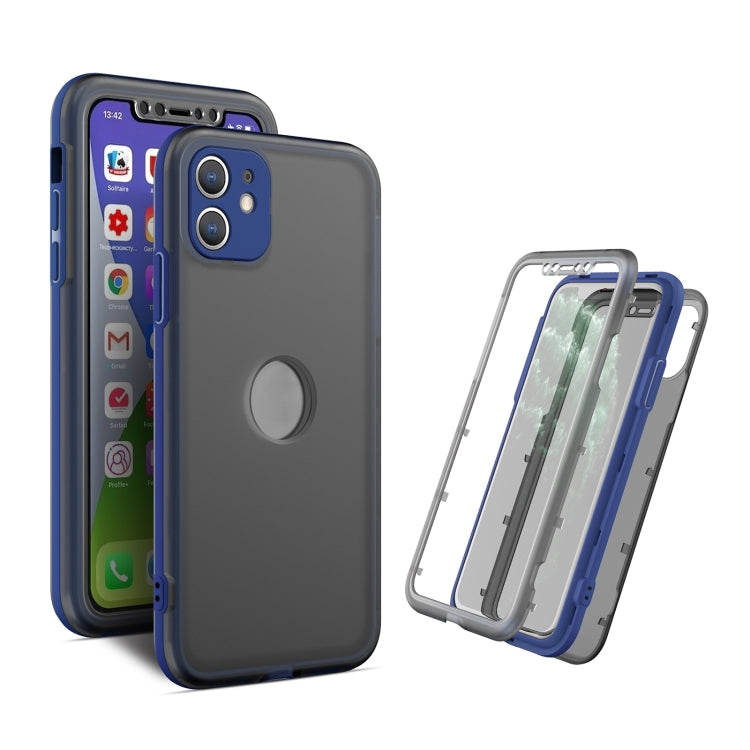 For iPhone 12 mini Skin Feel 360 Degrees Full Package PC + TPU Combination Phone Case