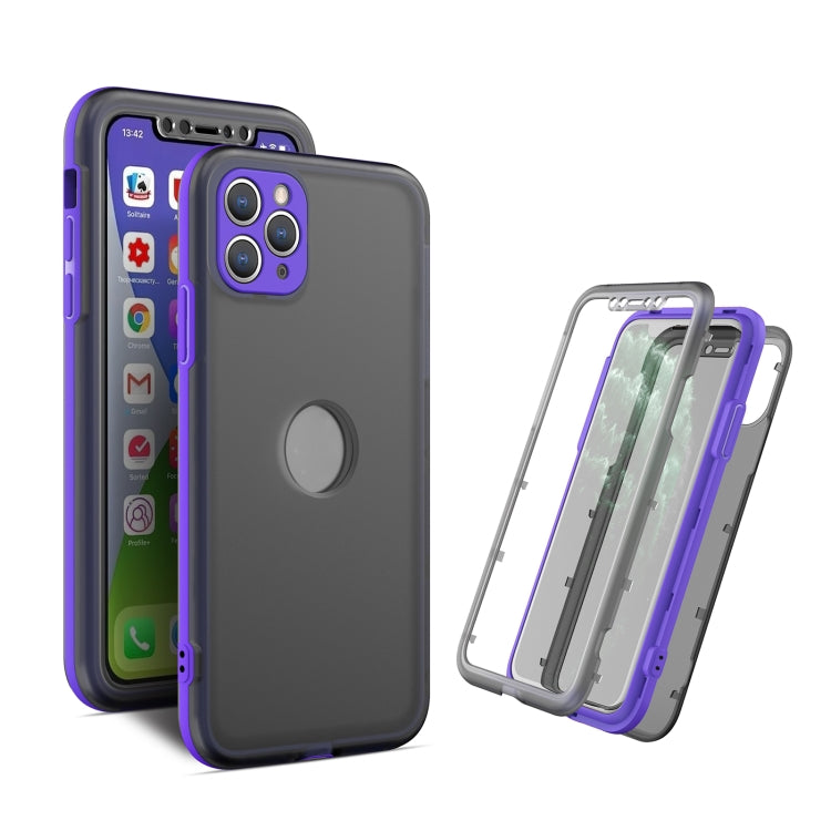 Skin Feel 360 Degrees Full Package PC + TPU Combination Phone Case For iPhone 11 Pro Max