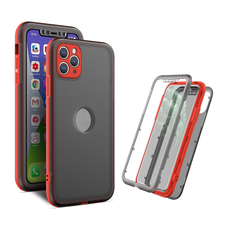 Skin Feel 360 Degrees Full Package PC + TPU Combination Phone Case For iPhone 11 Pro