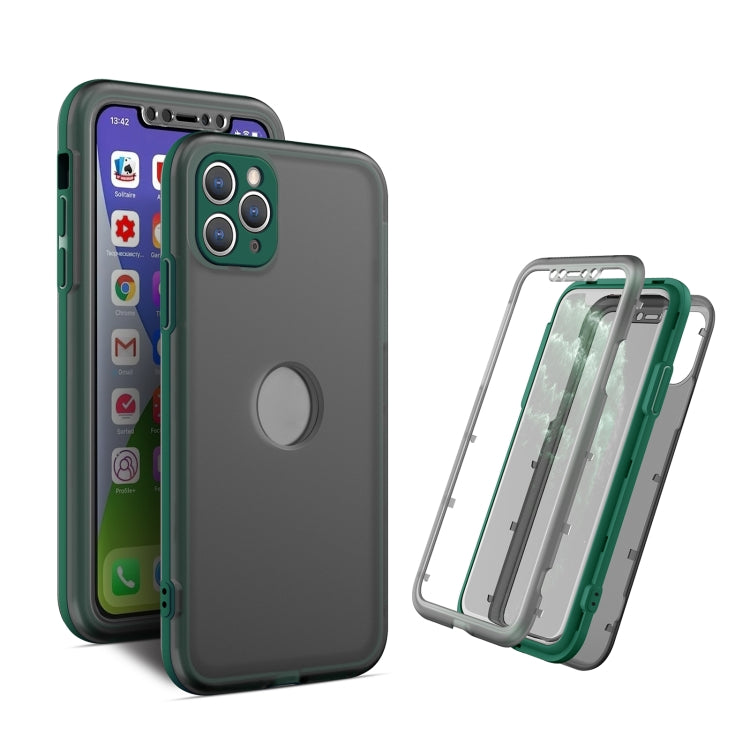 Skin Feel 360 Degrees Full Package PC + TPU Combination Phone Case For iPhone 11 Pro