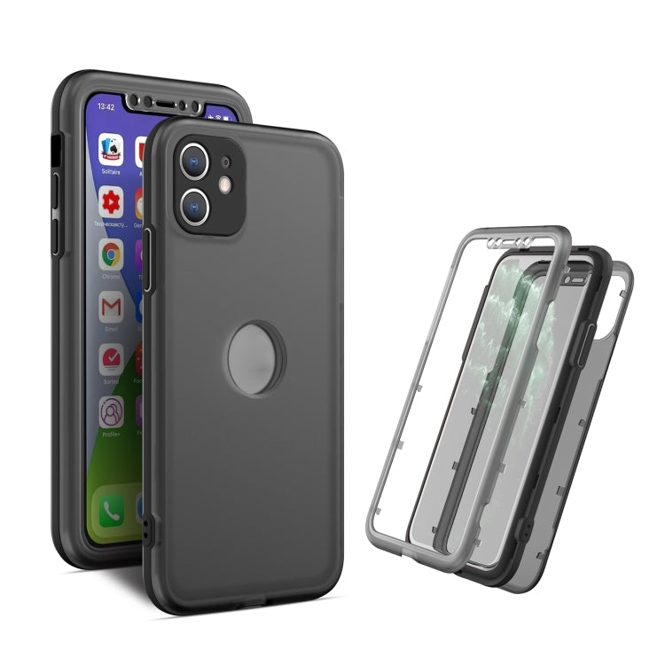 Skin Feel 360 Degrees Full Package PC + TPU Combination Phone Case For iPhone 11