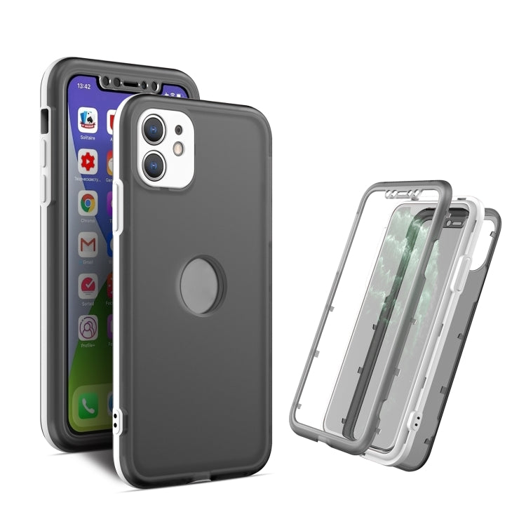 Skin Feel 360 Degrees Full Package PC + TPU Combination Phone Case For iPhone 11