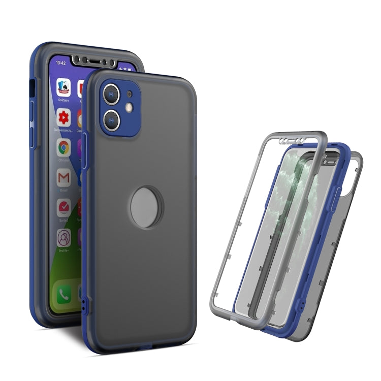 Skin Feel 360 Degrees Full Package PC + TPU Combination Phone Case For iPhone 11