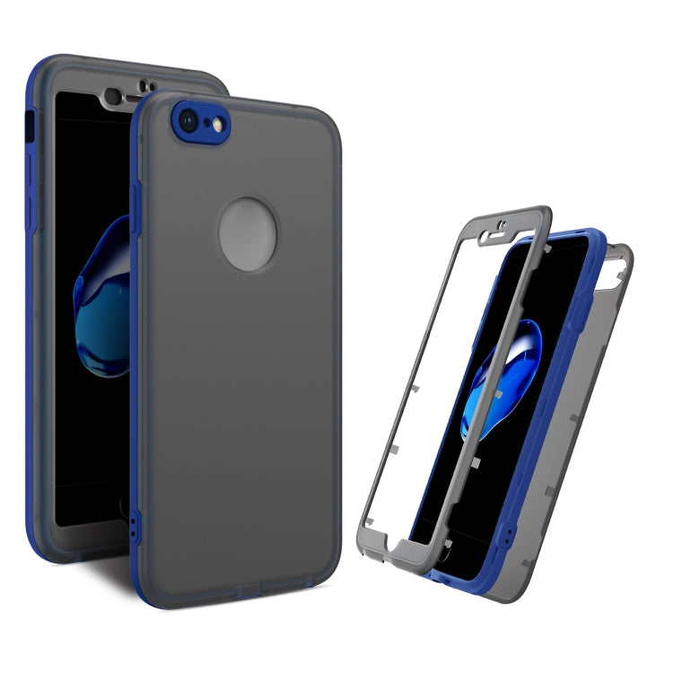 For iPhone SE 2022 / SE 2020 / 8 / 7 Skin Feel 360 Degrees Full Package PC + TPU Combination Phone Case