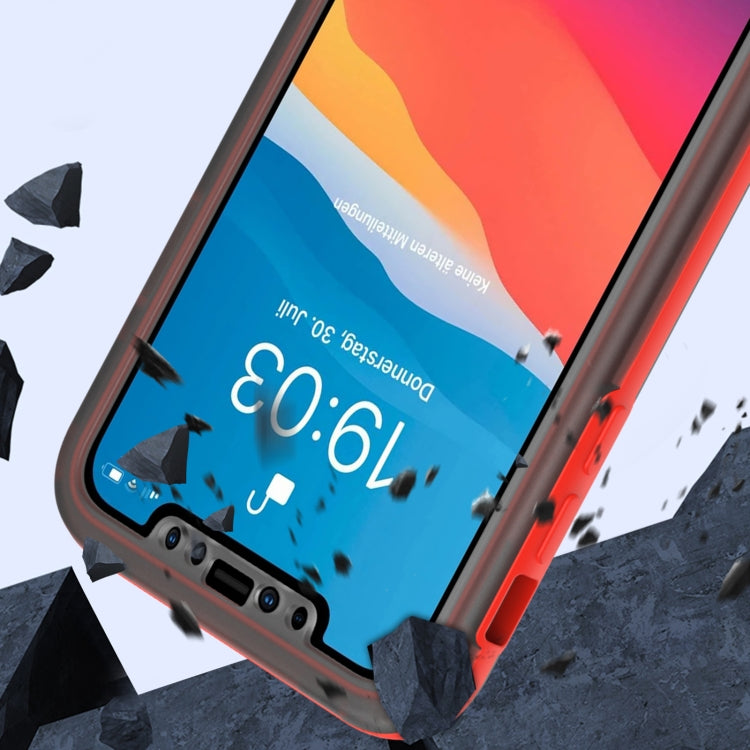 For iPhone XS Max Skin Feel 360 Degrees Full Package PC + TPU Combination Phone Case