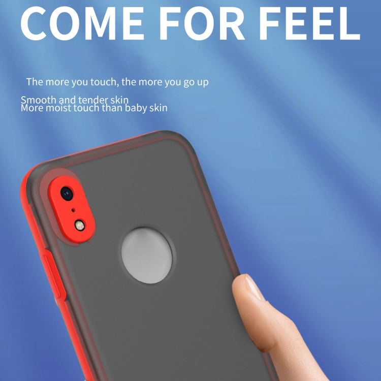 For iPhone XR Skin Feel 360 Degrees Full Package PC + TPU Combination Phone Case
