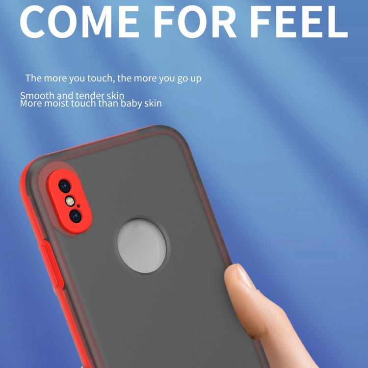 For iPhone X / XS Skin Feel 360 Degrees Full Package PC + TPU Combination Phone Case