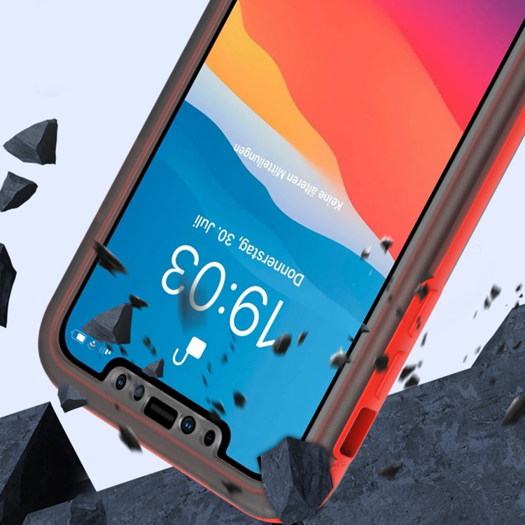For iPhone X / XS Skin Feel 360 Degrees Full Package PC + TPU Combination Phone Case