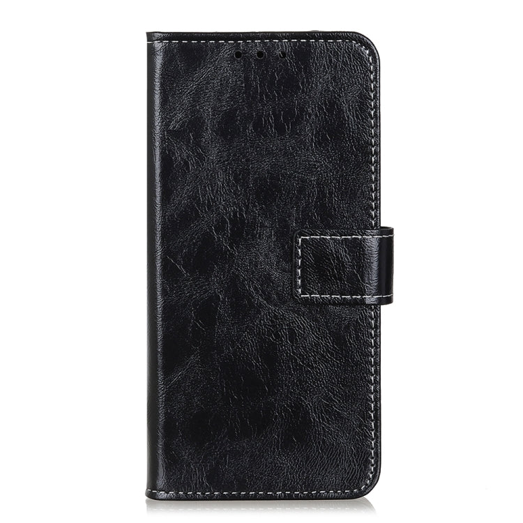 For Samsung Galaxy A13 5G Retro Crazy Horse Texture Horizontal Flip Leather Phone Case with Holder & Card Slots