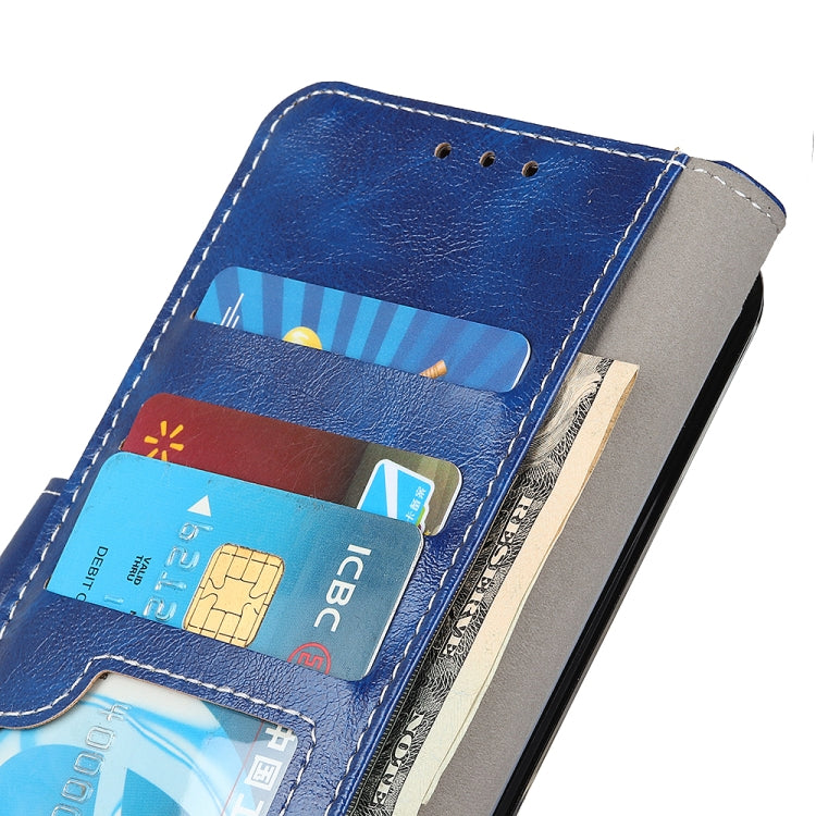 For Samsung Galaxy A13 5G Retro Crazy Horse Texture Horizontal Flip Leather Phone Case with Holder & Card Slots