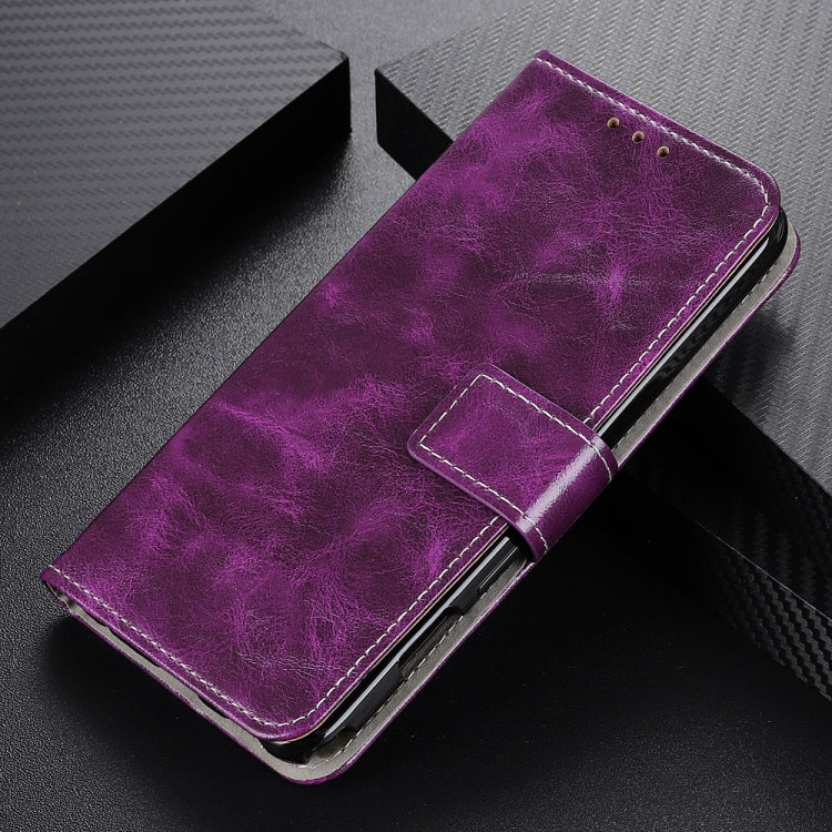 For Samsung Galaxy A13 5G Retro Crazy Horse Texture Horizontal Flip Leather Phone Case with Holder & Card Slots