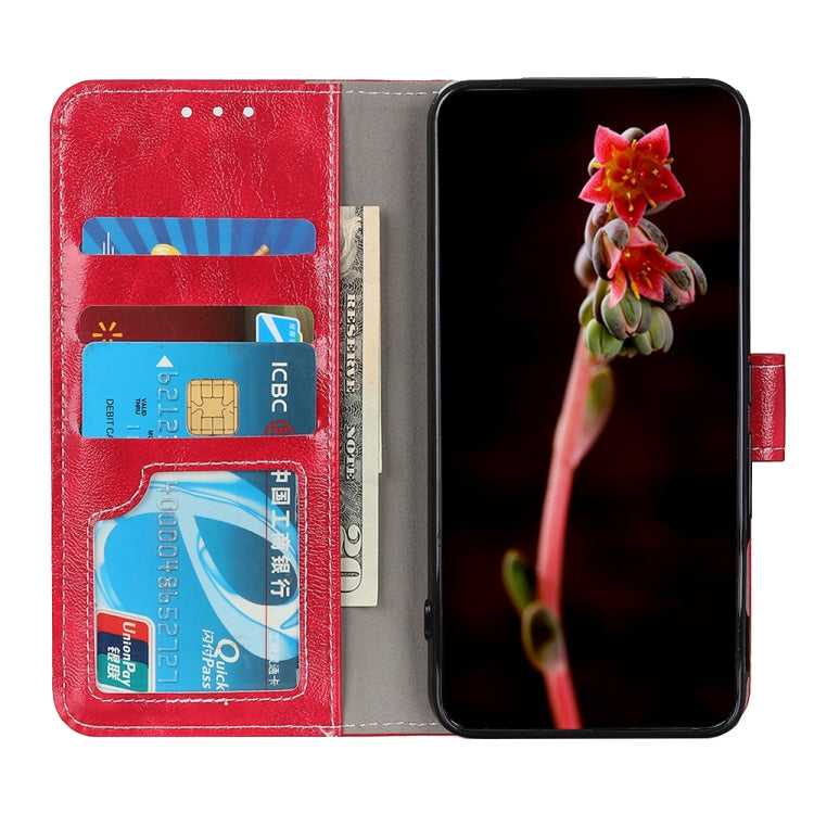 For Samsung Galaxy A13 5G Retro Crazy Horse Texture Horizontal Flip Leather Phone Case with Holder & Card Slots