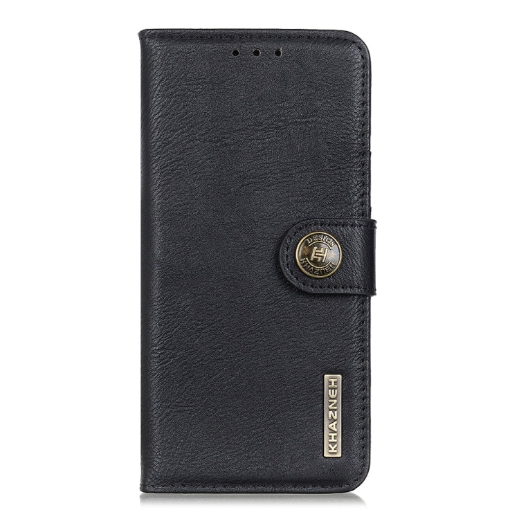 For Samsung Galaxy A13 5G KHAZNEH Cowhide Texture Horizontal Flip Leather Phone Case