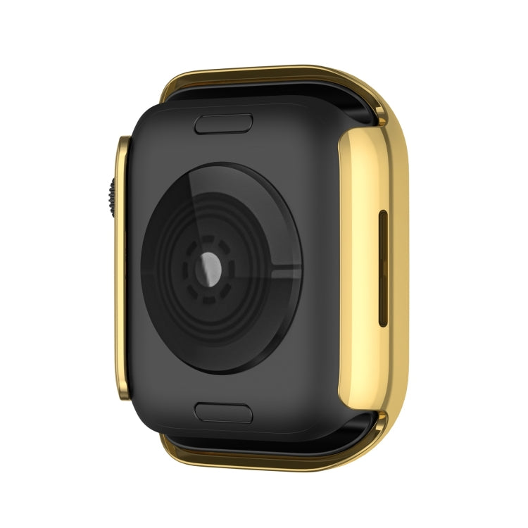 Electroplating PC Double Rows Diamond Protective Case For Apple Watch Series 8 / 7 41mm