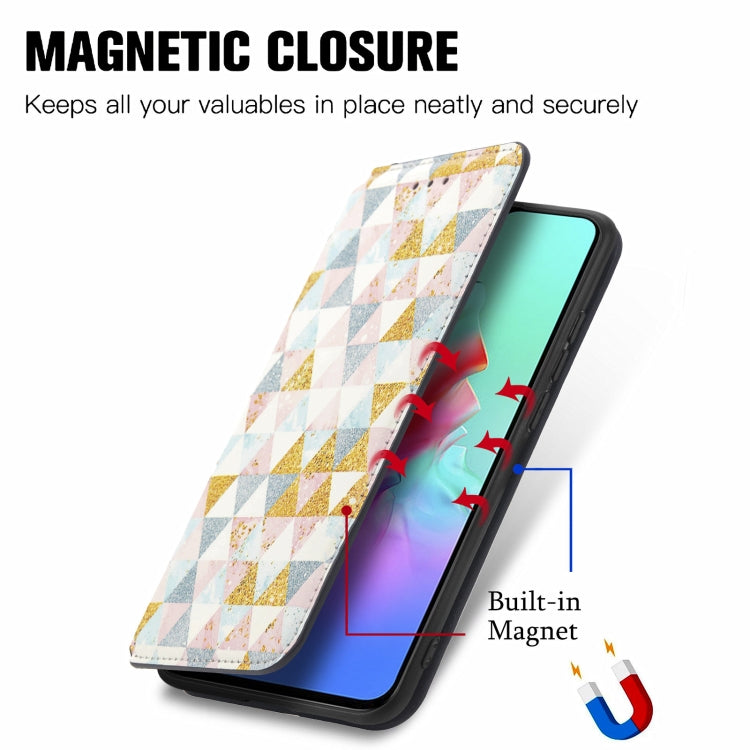 For Infinix Smart 5 Colorful Magnetic Horizontal Flip Leather Phone Case with Holder & Card Slot & Wallet