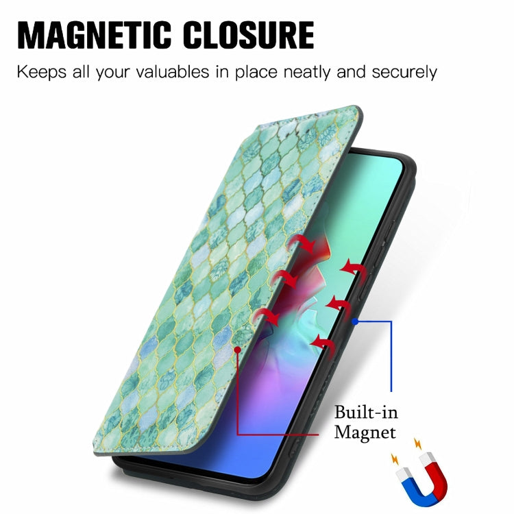 For Infinix Smart 5 Colorful Magnetic Horizontal Flip Leather Phone Case with Holder & Card Slot & Wallet