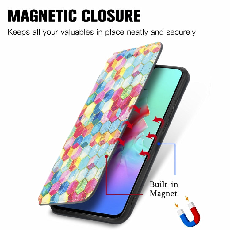 For Infinix Smart 5 Colorful Magnetic Horizontal Flip Leather Phone Case with Holder & Card Slot & Wallet