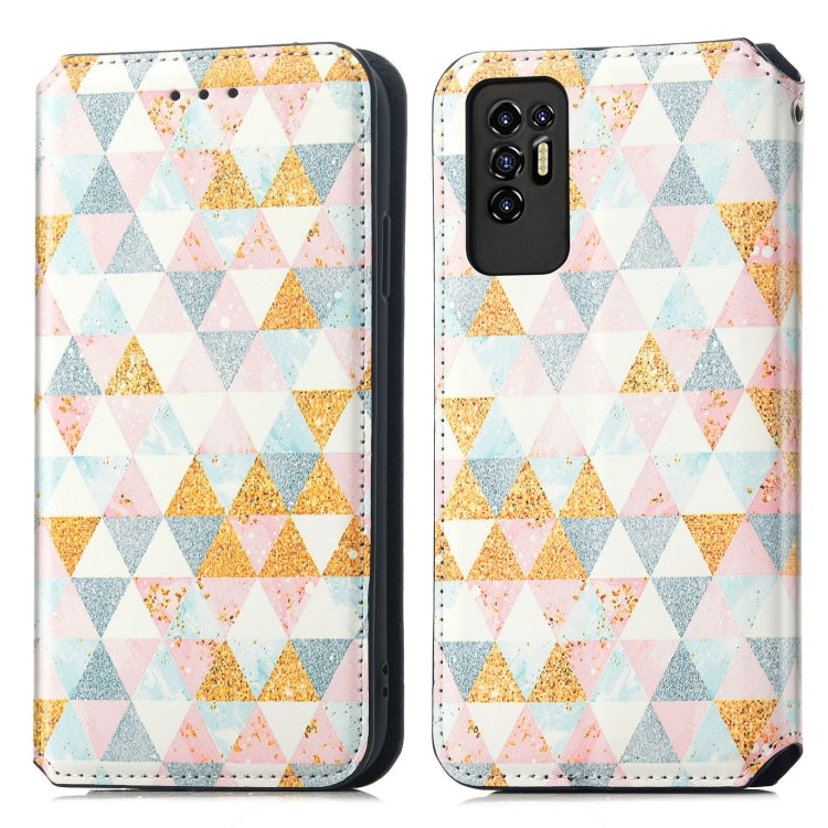 For Tecno Pova 2 Colorful Magnetic Horizontal Flip Leather Phone Case with Holder & Card Slot & Wallet