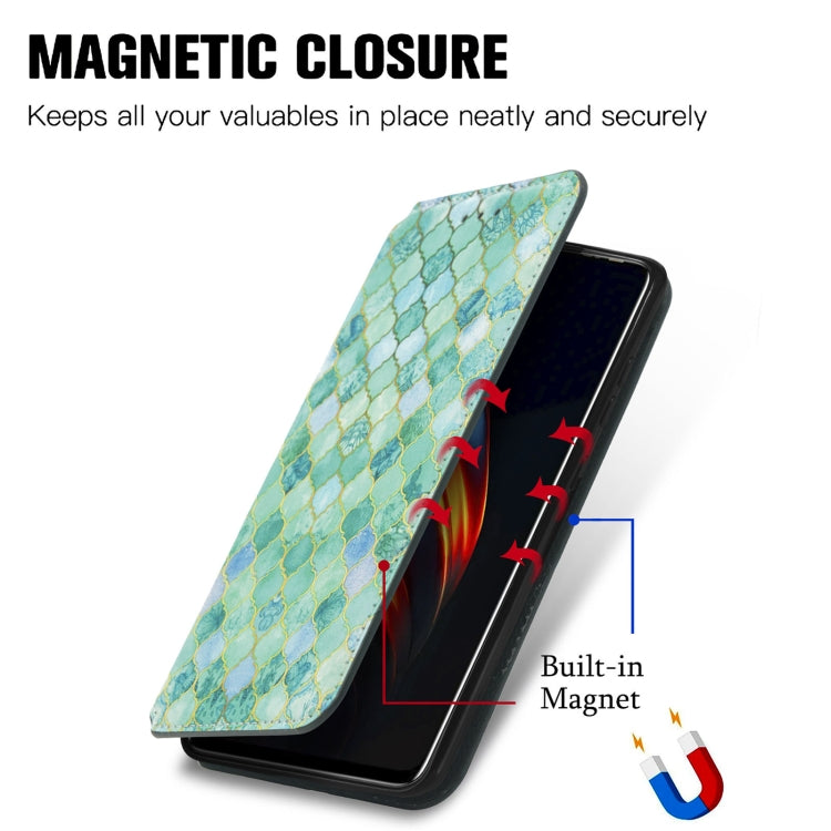 For Tecno Pova 2 Colorful Magnetic Horizontal Flip Leather Phone Case with Holder & Card Slot & Wallet