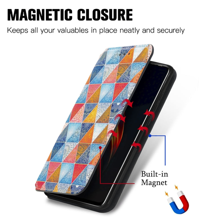 For Tecno Pova 2 Colorful Magnetic Horizontal Flip Leather Phone Case with Holder & Card Slot & Wallet