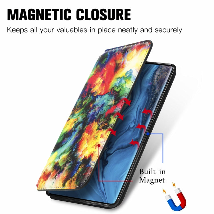 For ZTE Nubia Z30 Pro Colorful Magnetic Horizontal Flip Leather Phone Case with Holder & Card Slot & Wallet