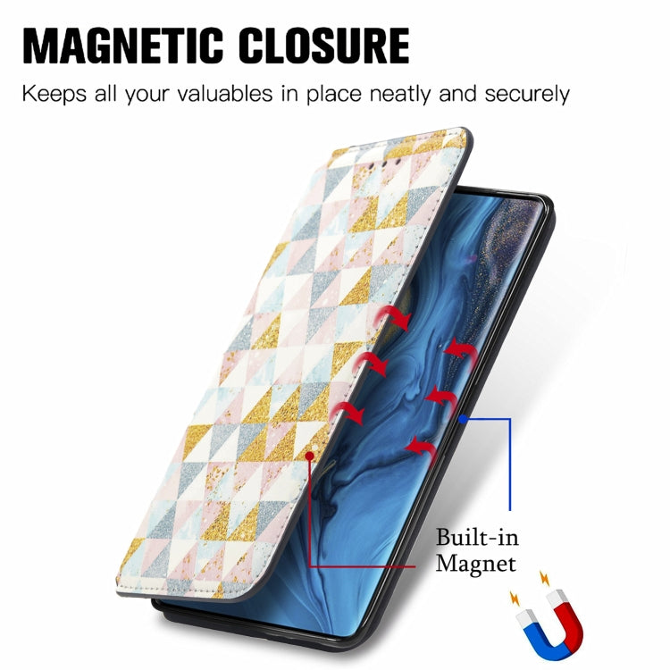 For ZTE Nubia Z30 Pro Colorful Magnetic Horizontal Flip Leather Phone Case with Holder & Card Slot & Wallet