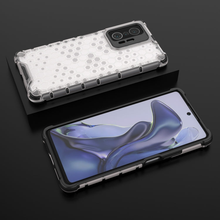 For Xiaomi Mi 11T / 11T Pro Shockproof Honeycomb PC + TPU Phone Case