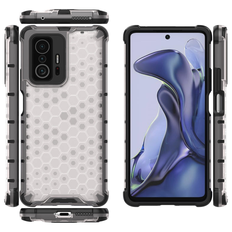 For Xiaomi Mi 11T / 11T Pro Shockproof Honeycomb PC + TPU Phone Case