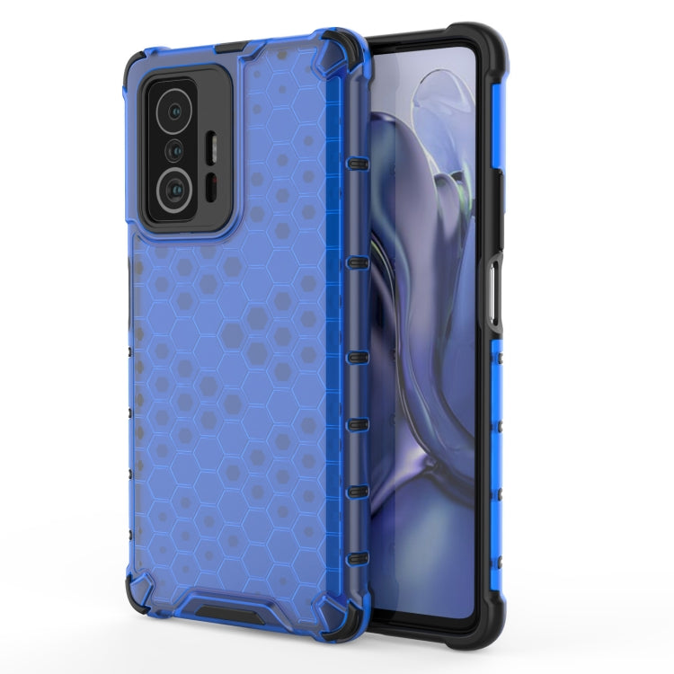 For Xiaomi Mi 11T / 11T Pro Shockproof Honeycomb PC + TPU Phone Case