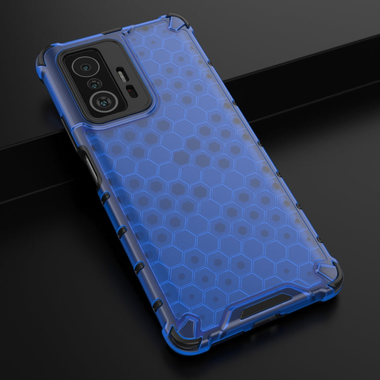 For Xiaomi Mi 11T / 11T Pro Shockproof Honeycomb PC + TPU Phone Case