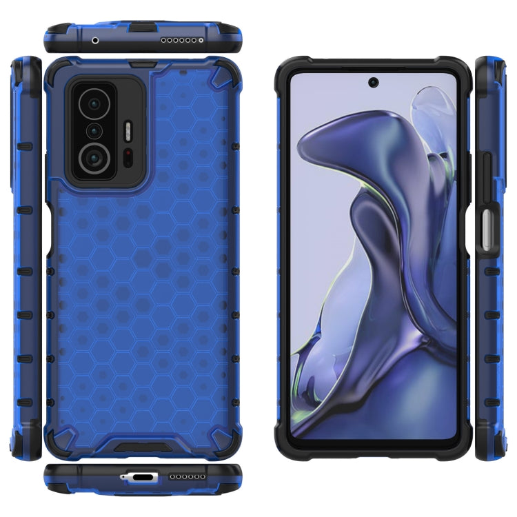 For Xiaomi Mi 11T / 11T Pro Shockproof Honeycomb PC + TPU Phone Case