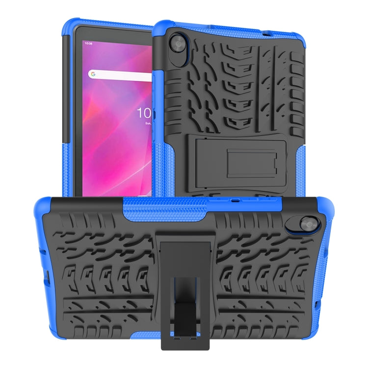 For Lenovo Tab M8 3rd Gen 8506 / M8 HD 8505 Tire Texture Shockproof TPU+PC Tablet Case with Holder