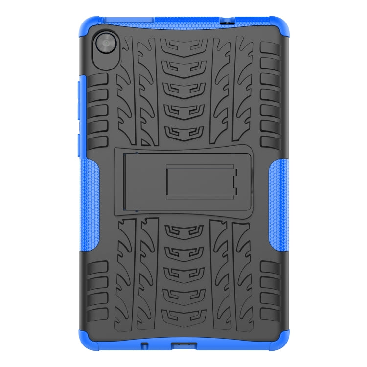 For Lenovo Tab M8 3rd Gen 8506 / M8 HD 8505 Tire Texture Shockproof TPU+PC Tablet Case with Holder