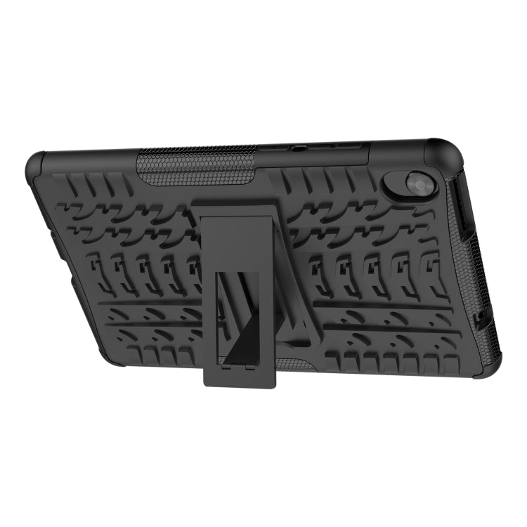 For Lenovo Tab M8 3rd Gen 8506 / M8 HD 8505 Tire Texture Shockproof TPU+PC Tablet Case with Holder