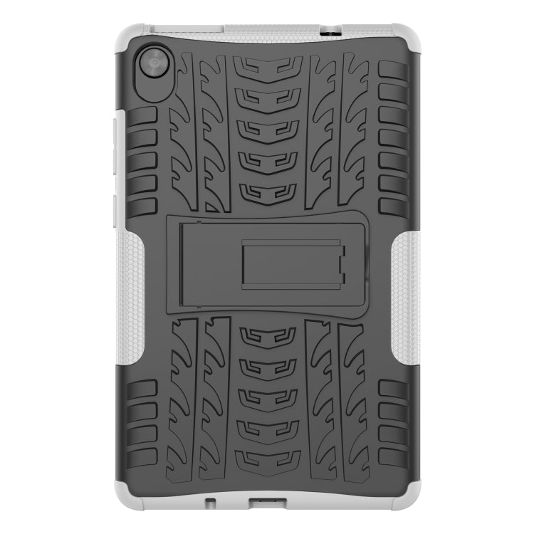 For Lenovo Tab M8 3rd Gen 8506 / M8 HD 8505 Tire Texture Shockproof TPU+PC Tablet Case with Holder