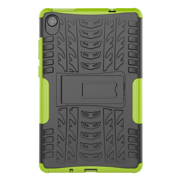 For Lenovo Tab M8 3rd Gen 8506 / M8 HD 8505 Tire Texture Shockproof TPU+PC Tablet Case with Holder